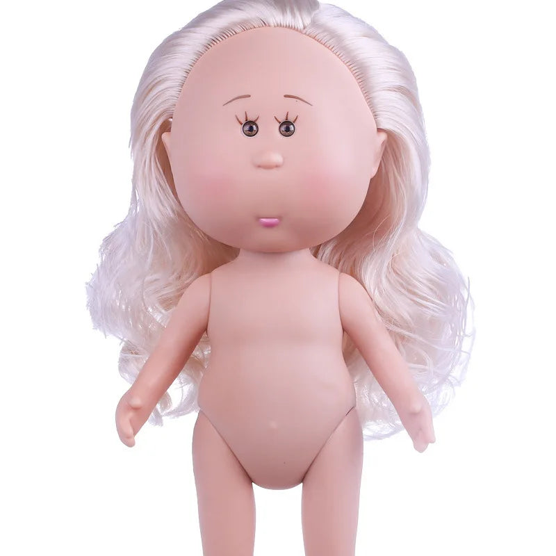 Potato Doll 24cm Nude Doll Waldorf Handcrafted Girl Diy Nude Doll, The First Choice For Diy Doll Friends' Birthday Gifts
