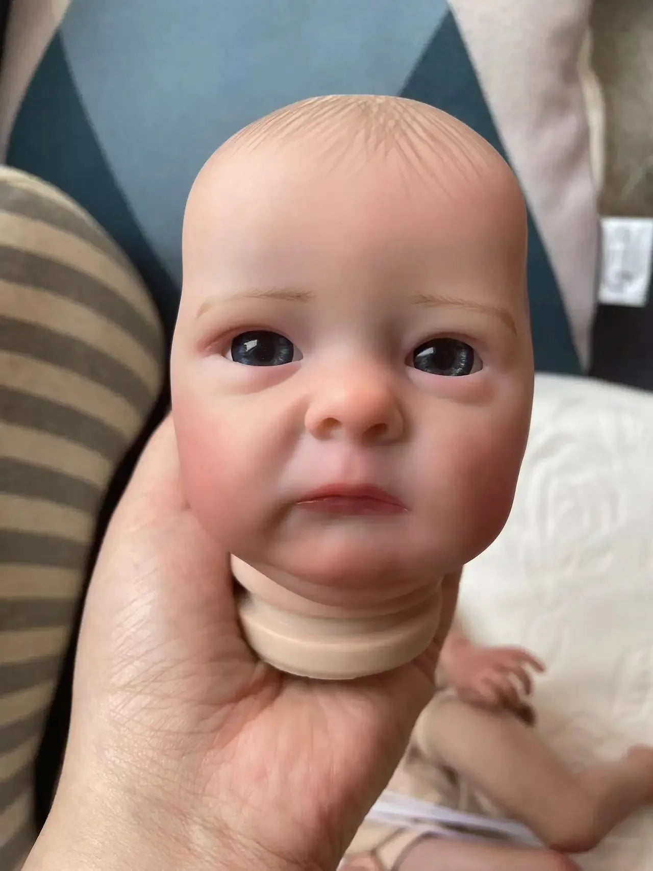 16 Inches Tink Reborn Doll DIY Kit Vinyl Already Painted Unfinished Doll painting hair Contains cloth body