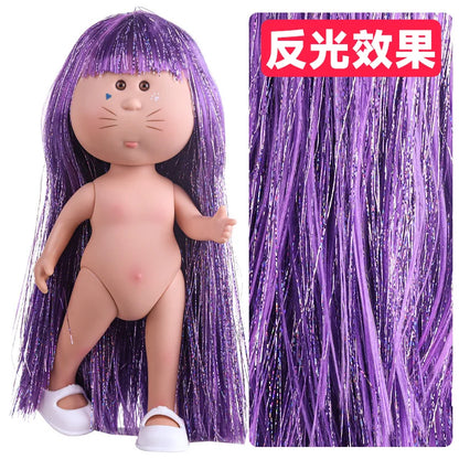 New Arrival 24cm Spanish Potato Doll 1/7 Tan Skin Normal Skin Girl Dress Up Toy