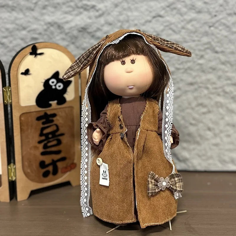 Mia Spanish Potato Doll 24cm BJD6 Handmade Waldorf DIY Replacement Clothes Outfits Girls Kids Fashion Toy Gift