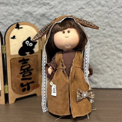 Mia Spanish Potato Doll 24cm BJD6 Handmade Waldorf DIY Replacement Clothes Outfits Girls Kids Fashion Toy Gift