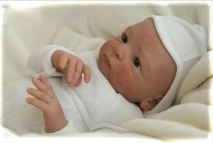 20inch Unpainted Reborn Doll Kit Nils Soft Vinyl Reborn Doll Unfinished Doll Parts DIY Blank Doll Kit