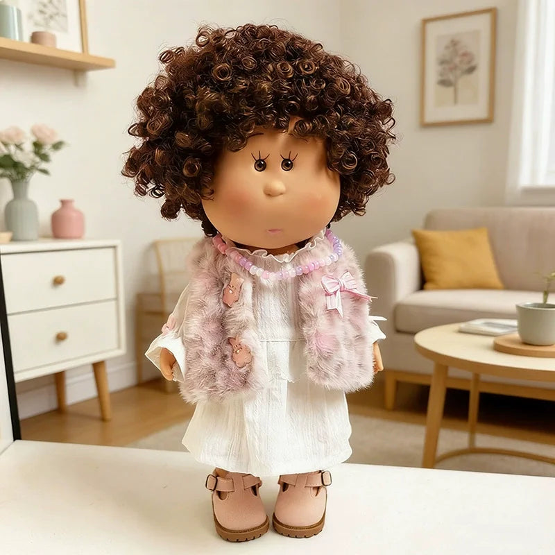 For Mia 24cm Spanish Potato Doll Clothes Shoes Hats Outfit Set Adorable Diy Dress Up Toys Doll Detachable Ornament Girl Toy Gift