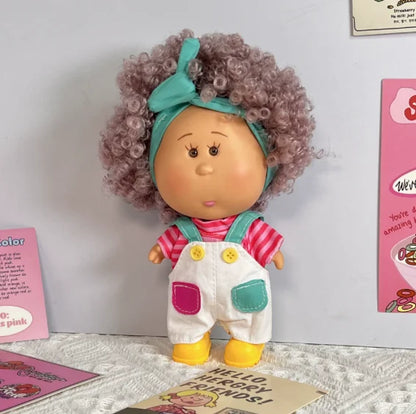 New In Stock Arrival Mia Spanish Potato Doll 18cm Vinyl Figure Cute Stuffed Toy Plush Hair Perfect Birthday Gift For Kids Gift