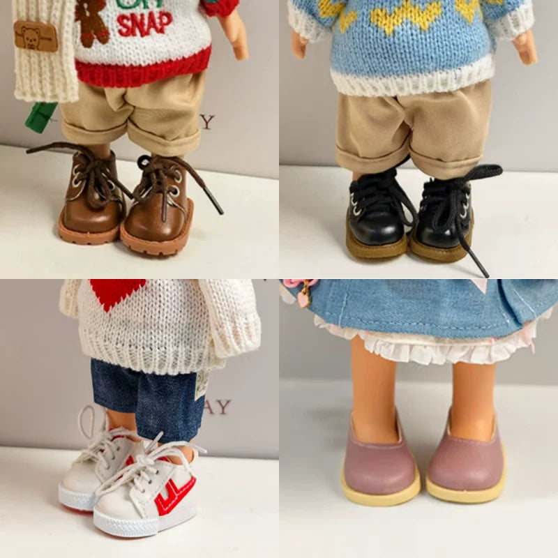For Mia 24cm Spanish Potato Doll Clothes Shoes Hats Outfit Set Adorable Diy Dress Up Toys Doll Detachable Ornament Girl Toy Gift