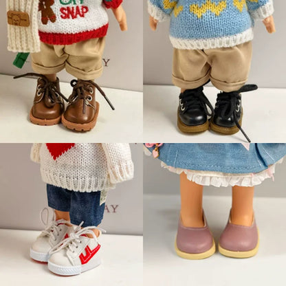 For Mia 24cm Spanish Potato Doll Clothes Shoes Hats Outfit Set Adorable Diy Dress Up Toys Doll Detachable Ornament Girl Toy Gift