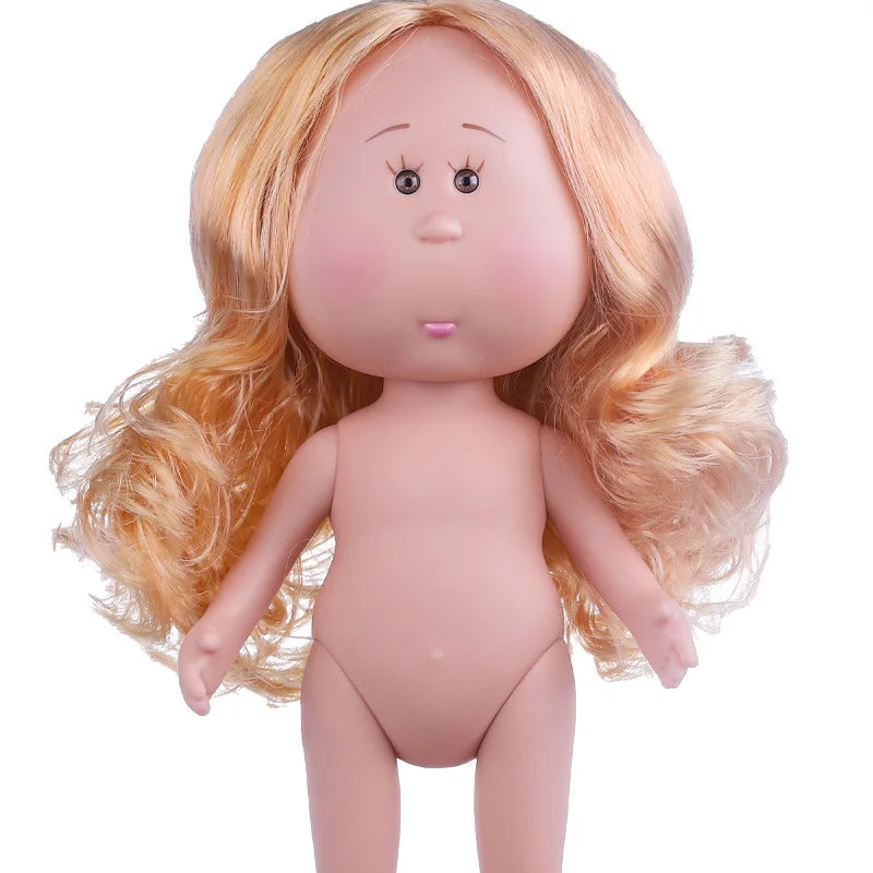 Potato Doll 24cm Nude Doll Waldorf Handcrafted Girl Diy Nude Doll, The First Choice For Diy Doll Friends' Birthday Gifts