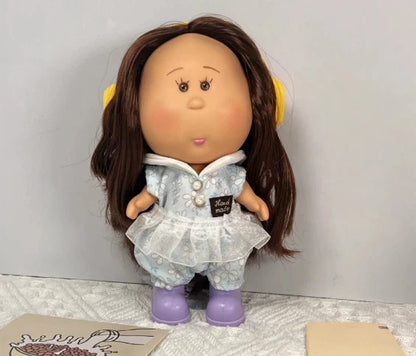New In Stock Arrival Mia Spanish Potato Doll 18cm Vinyl Figure Cute Stuffed Toy Plush Hair Perfect Birthday Gift For Kids Gift