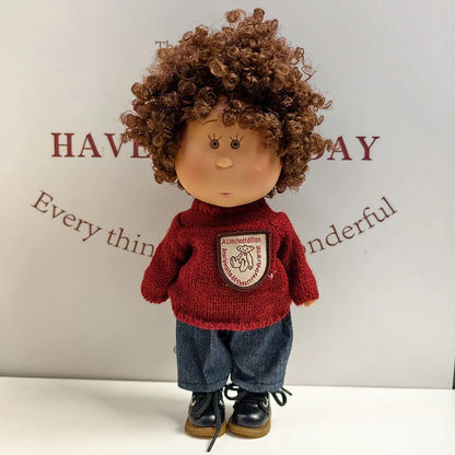 For 24cm Mia Spanish Potato Doll Clothes Outfit Set Knitted Sweater Shoes Skirt Overalls Dress For Mia Doll Dress Up Accessories