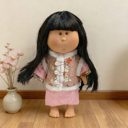 For Mia 24cm Spanish Potato Doll Clothes Shoes Hats Outfit Set Adorable Diy Dress Up Toys Doll Detachable Ornament Girl Toy Gift