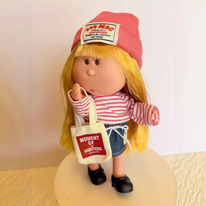 For 24cm Spanish Potato Doll Mia Clothes Set，Cartoon Casual Daily Dress Up Vinyl Doll Accessories Decoration Girl Toy Gifts